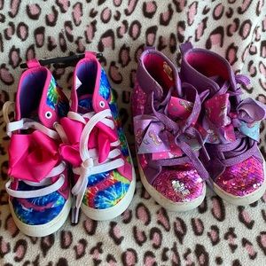 jojo siwa shoes (2 pairs)